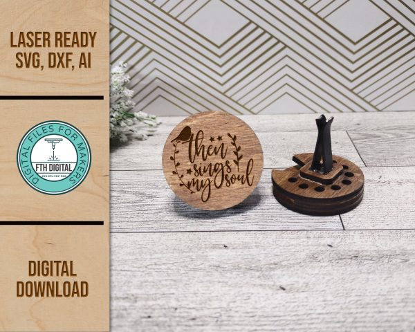 Sings My Soul car vent diffuser svg