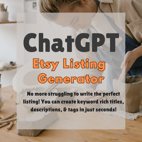 AI-powered Etsy listing generator - SEO tool for Etsy sellers