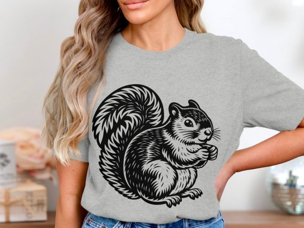 Detailed Squirrel Illustration SVG Design Element - Image 4