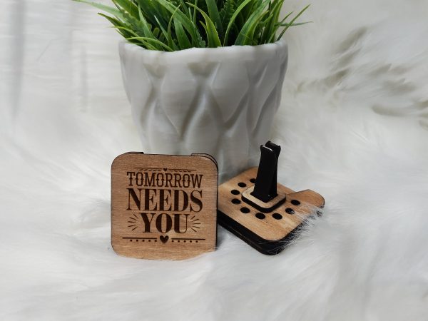 Tomorrow Needs You Car Vent Diffuser SVG Laser Cut File