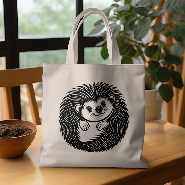 Adorable Hedgehog Illustration SVG Design Element - Image 3