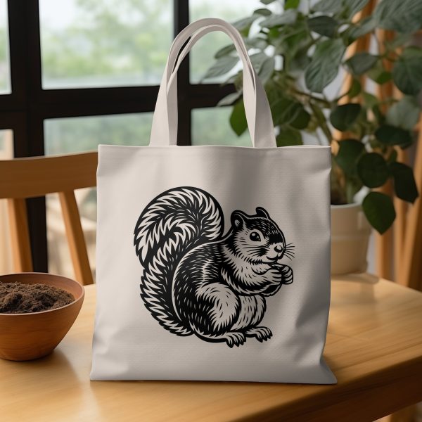 Detailed Squirrel Illustration SVG Design Element - Image 3