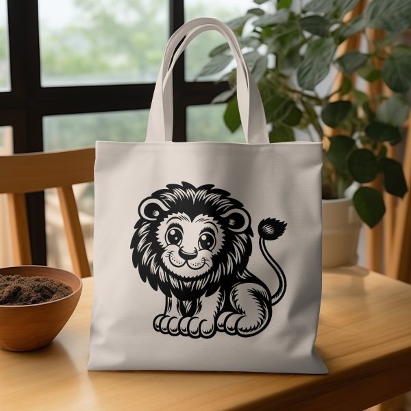 Adorable Lion Illustration Perfect SVG Design Element - Image 3