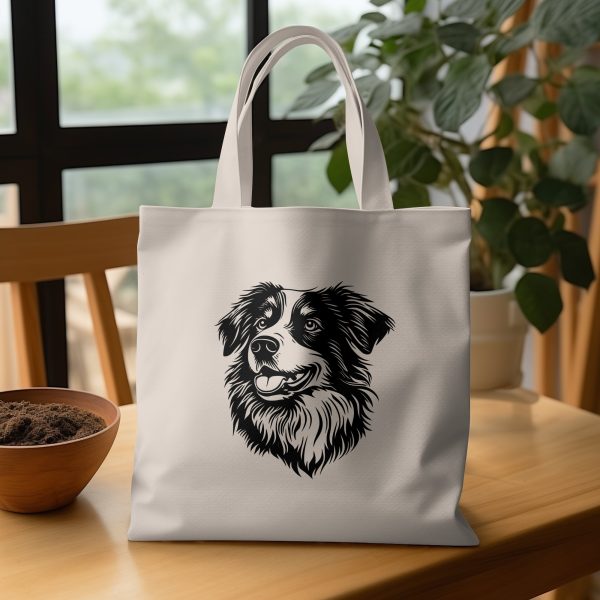 Australian Shepherd Dog Head SVG Design Element - Image 4