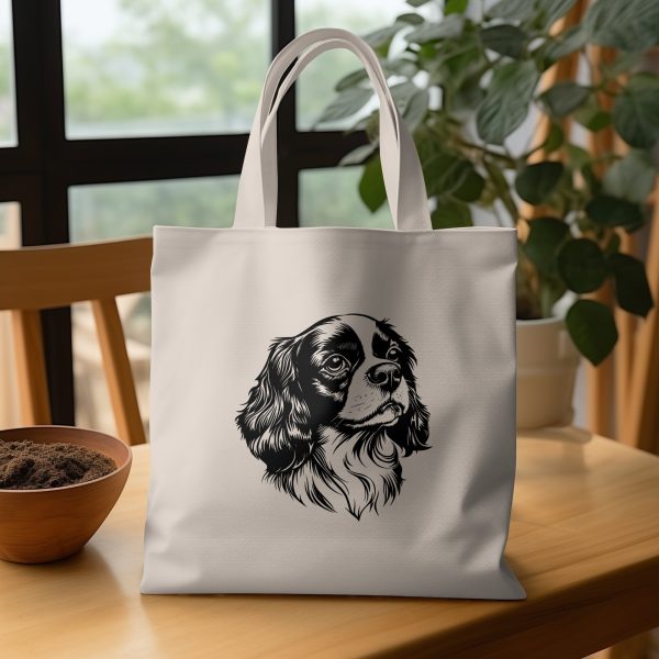 Intricate Detailed Spaniel Dog Head SVG Design Element - Image 4