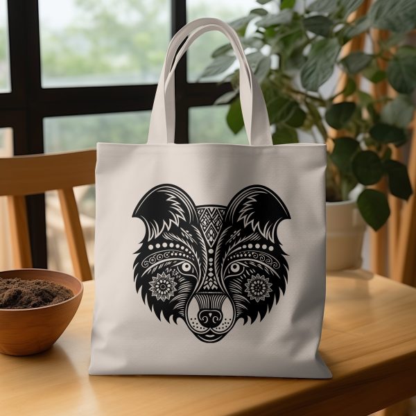 Intricate Wild Wolf Head Laser SVG Design - Image 6