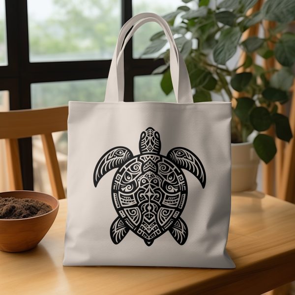 Detailed Sea Turtle Pattern Laser SVG Design Element - Image 3