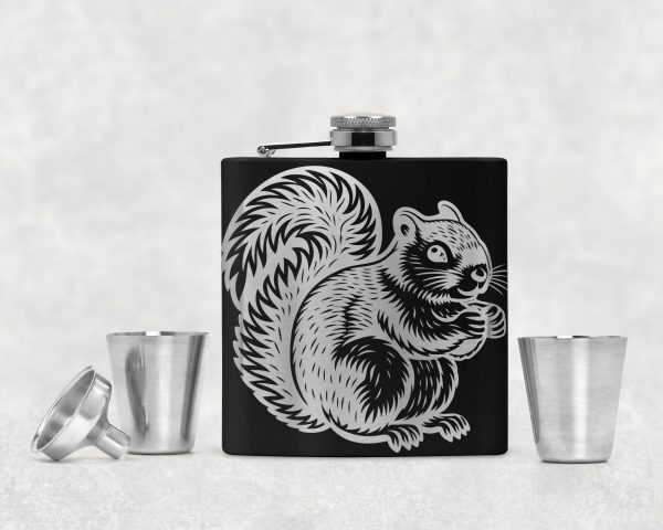 Detailed Squirrel Illustration SVG Design Element - Image 2