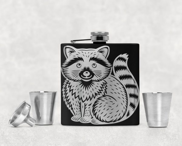 Adorable Cute Raccoon SVG Design Element - Image 2