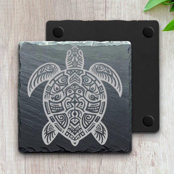 Detailed Sea Turtle Pattern Laser SVG Design Element - Image 4