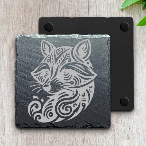 Detailed Fox Head Laser SVG Design Element - Image 4