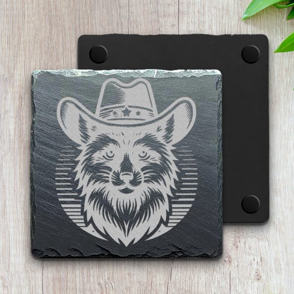 Detailed Cowboy Hat Dog Portrait Laser SVG Design Element - Image 4