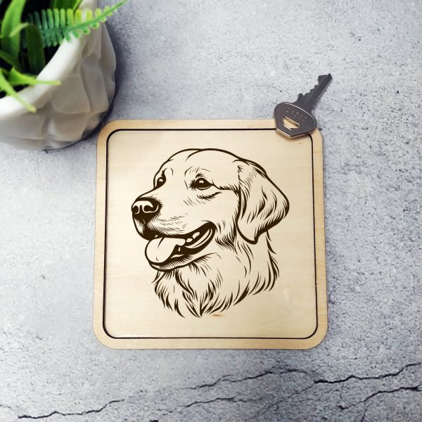 Detailed Dog Portrait Illustration SVG Design Element - Image 3