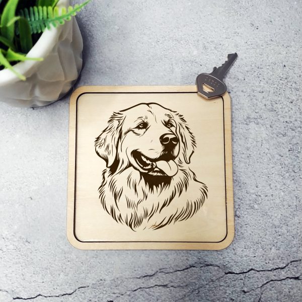 Detailed Illustration of Dog Head SVG Design Element - Image 3