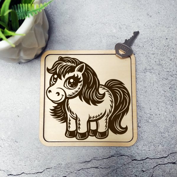 Cute Baby Pony Illustration SVG Design Element - Image 6