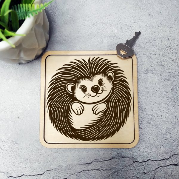 Adorable Hedgehog Illustration SVG Design Element - Image 6