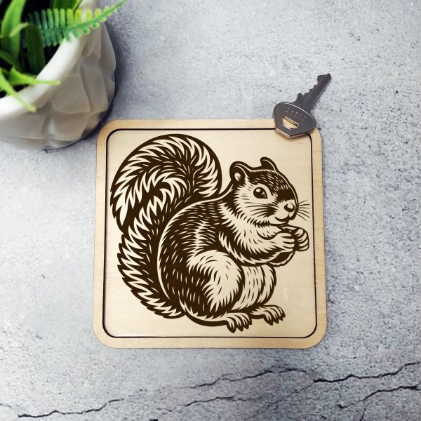 Detailed Squirrel Illustration SVG Design Element - Image 6