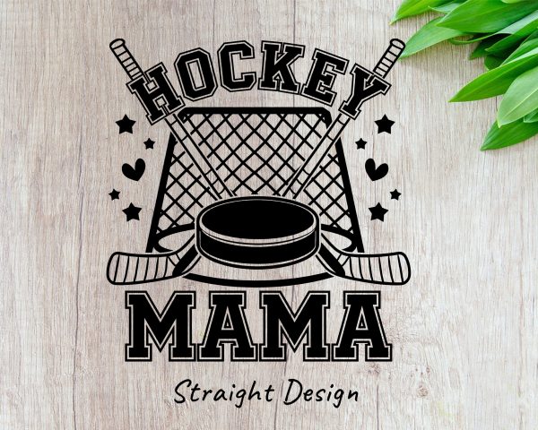 Hockey Mama 20oz Skinny Tumbler Laser Engraved SVG Design - Image 2