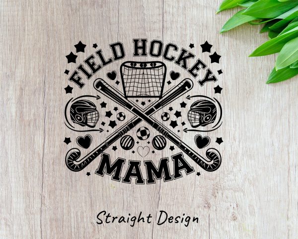 Field Hockey Mama 20oz Skinny Tumbler Design - Image 2