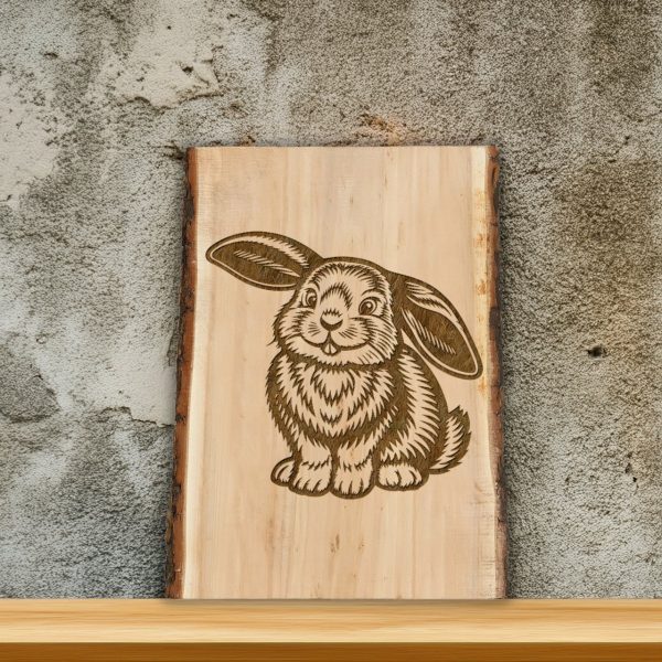 Cute Floppy Eared Bunny Rabbit SVG Design Element - Image 5