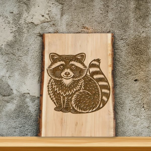 Adorable Cute Raccoon SVG Design Element - Image 5