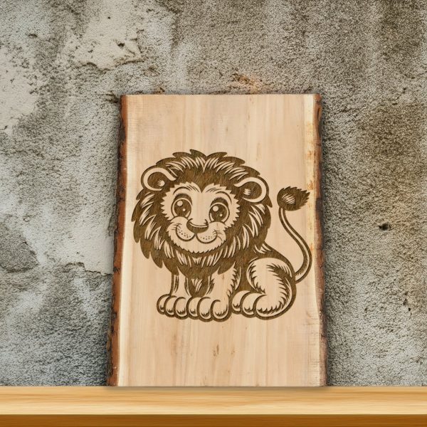 Adorable Lion Illustration Perfect SVG Design Element - Image 5