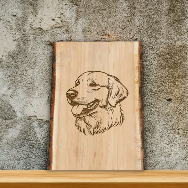 Detailed Dog Portrait Illustration SVG Design Element - Image 2