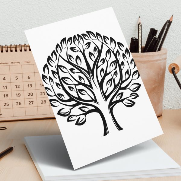 Intricate Tree of Life with Detailed Branches SVG Design Element File - Image 6