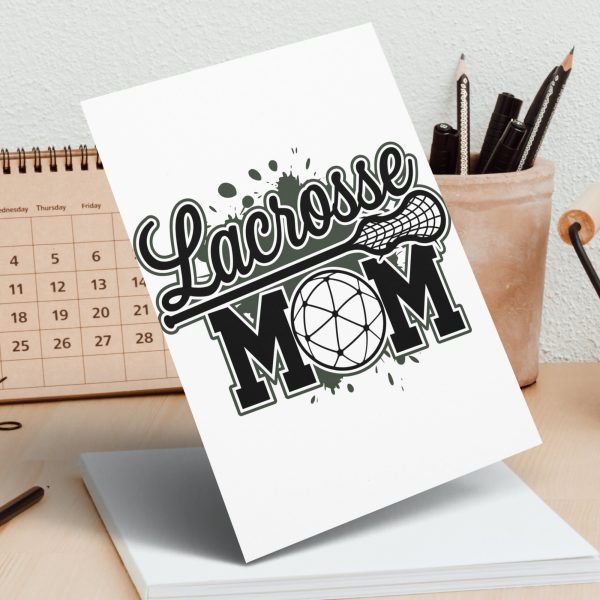 Lacrosse Mom 300 DPI Transparent PNG Design, Perfect for Crafting Scrapbooking, Custom T-Shirt Mug Sticker Digital Download - Image 3