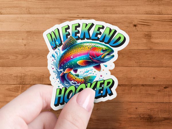 Weekend Hooker Fishing Design 300 DPI Transparent PNG Sublimation Design - Image 4