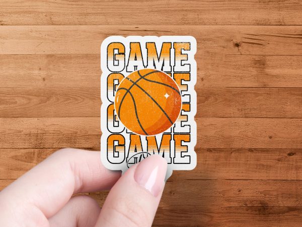 Game Day Basketball 300 DPI Transparent PNG Sublimation Design - Image 4