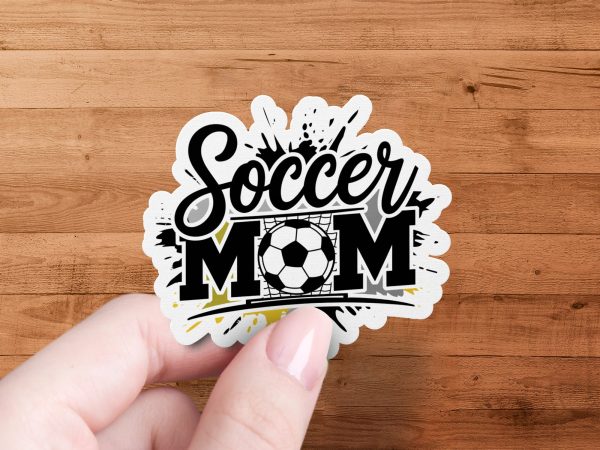 Soccer Mom 300 DPI Transparent PNG Download, Soccer Mom Clipart, Soccer Mom Digital Design, Soccer Graphic for Shirts, Soccer Mom Decal - Image 4