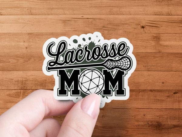 Lacrosse Mom 300 DPI Transparent PNG Design, Perfect for Crafting Scrapbooking, Custom T-Shirt Mug Sticker Digital Download - Image 4