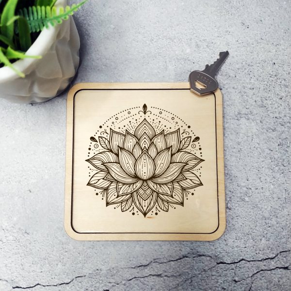 Lotus Flower Mandala SVG File Design Element - Image 5