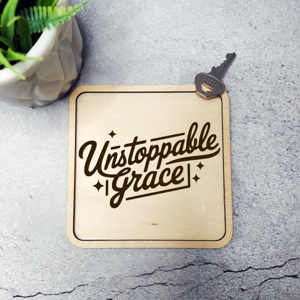 Unstoppable Grace Motivational SVG Design Element - Image 2