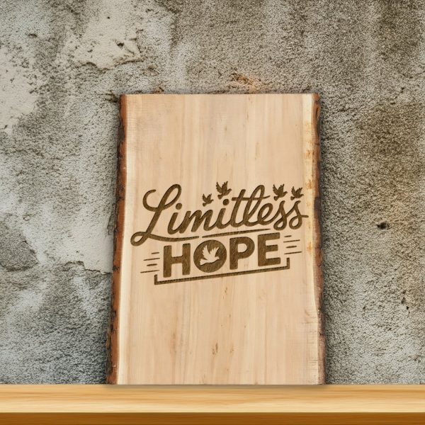 Inspiring Limitless Hope Word Art with Birds SVG Design Element - Image 4