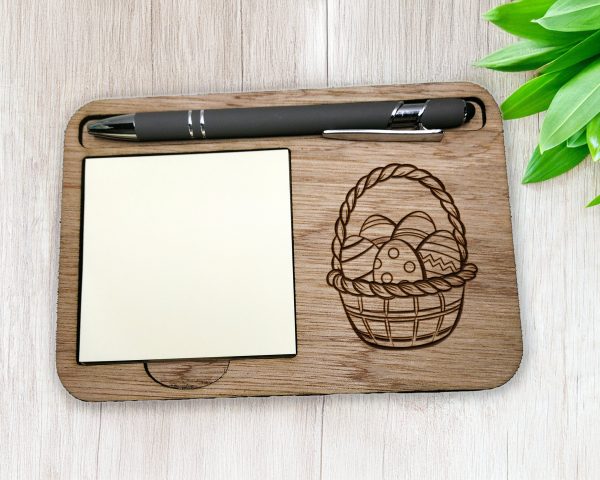 Easter Basket With Eggs Line Art SVG File Design Element - Image 5