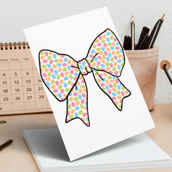 Polka Coquette Dot Bow 300 DPI Sublimation Design Transparent PNG Ready for Instant Download, Perfect for Crafts and DIY Projects - Image 8